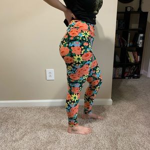 Floral LulaRoe leggings